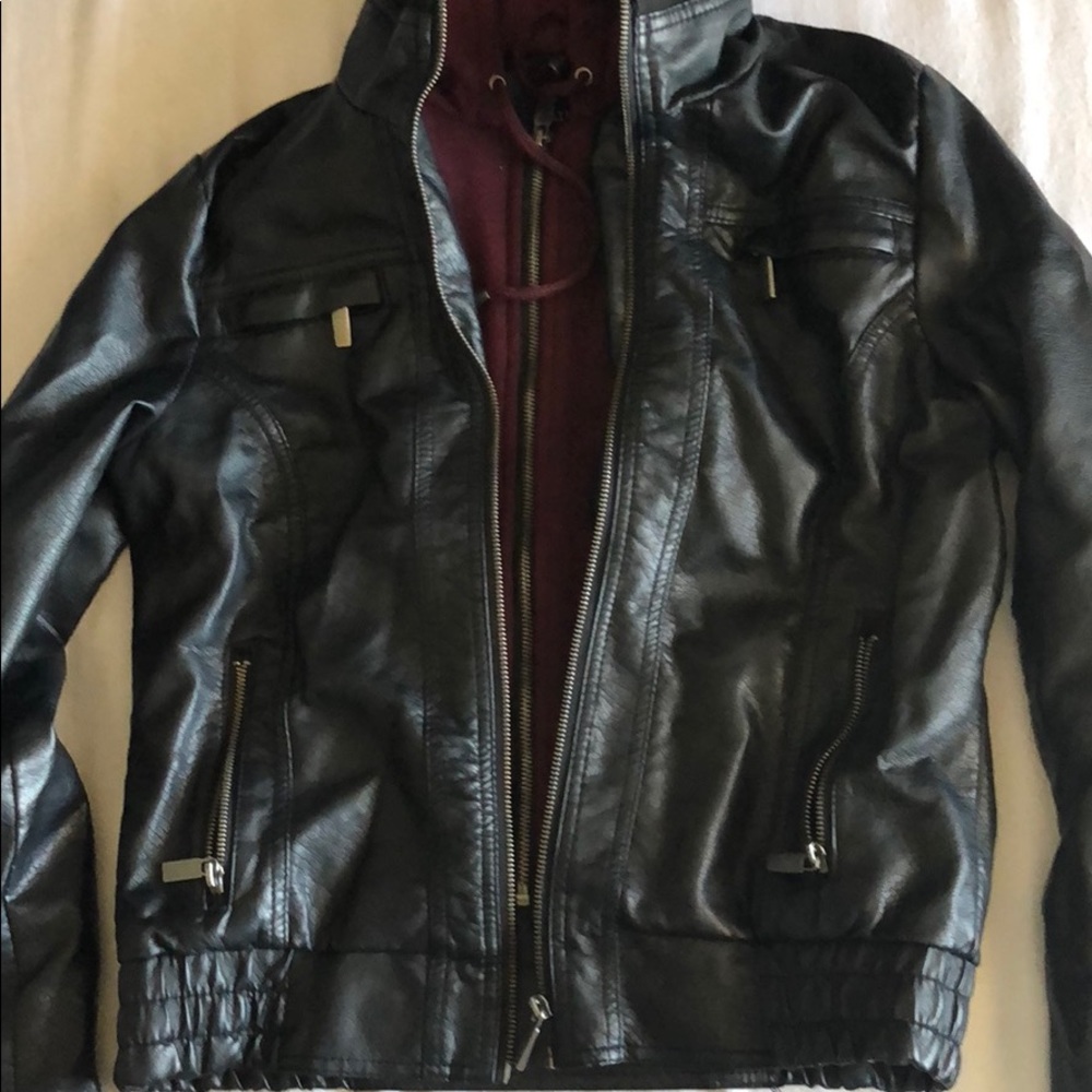 leather jacket